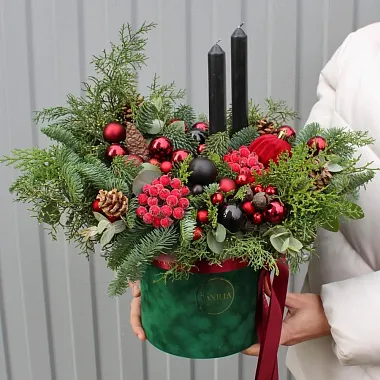 Композиция новогодняя "Под бой курантов" - изображение 2