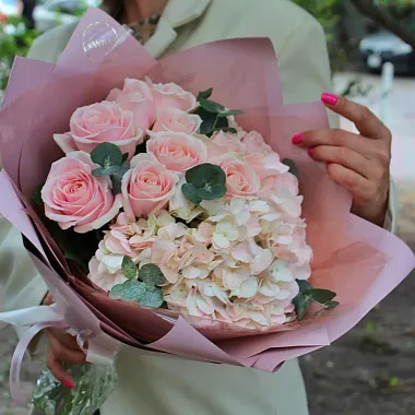 Букеты  цветов с доставкой - Авторский букет «Тайное послание» - изображение 2 Авторский букет «Тайное послание» - изображение 2