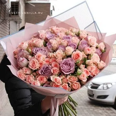 Роза Memory Lane с кустовыми розами - изображение 2