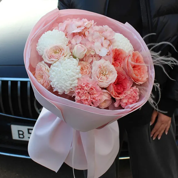 Сборный букет микс "Комплимент"