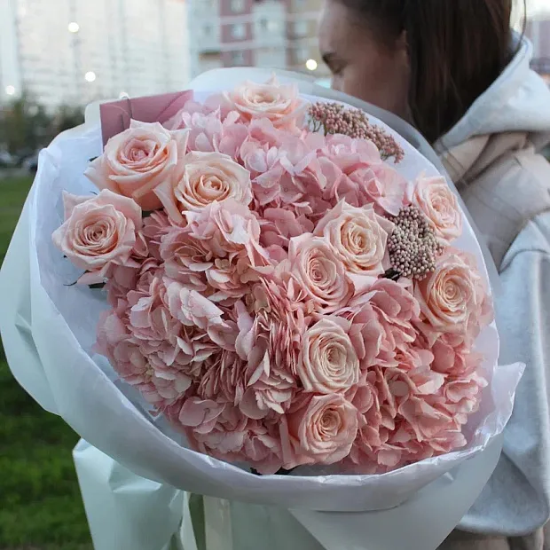 Авторский букет «Тайное послание»