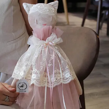 На фото Игрушка ручной работы «Балерина» Игрушка ручной работы «Балерина»