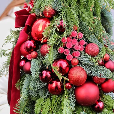 Новогодние композиции: Ель декоративная Нобилис