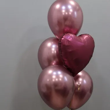 Воздушные шары - На фото Сет шаров Пур-пур - изображение 2 Сет шаров Пур-пур - изображение 2