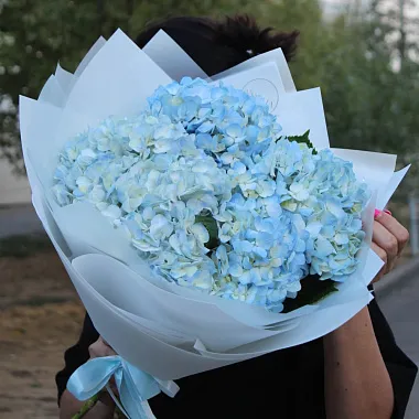 Букет из гортензий "Blue" - изображение 2