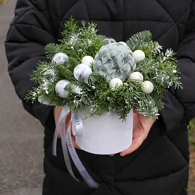 Композиция "Нежная елка" - изображение 2