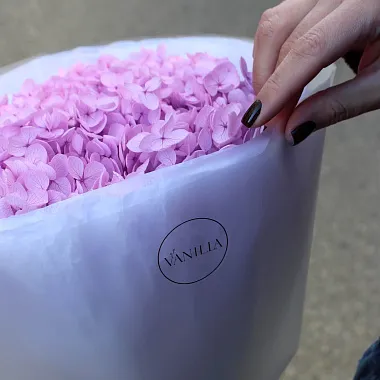 Букеты  цветов с доставкой: Букет из стабилизированной гортензии Букеты  цветов с доставкой: Букет из стабилизированной гортензии