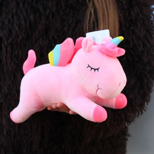 Игрушка розовый единорог