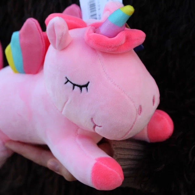 Игрушка розовый единорог