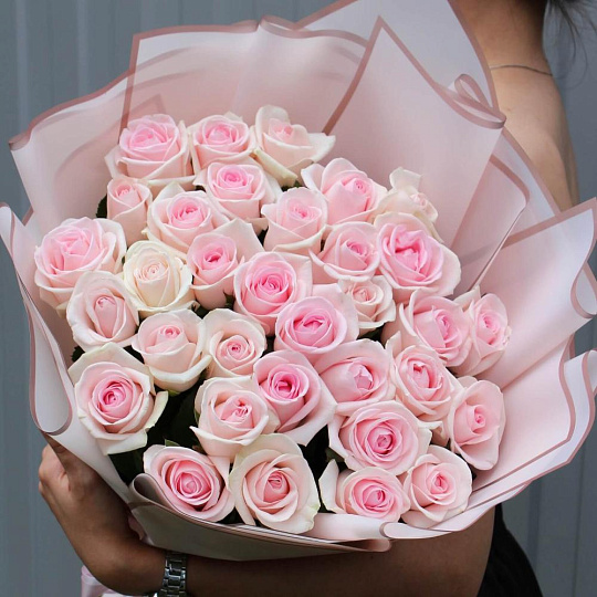 Букет из 33 роз Свит Ревиваль 60 см - изображение 2