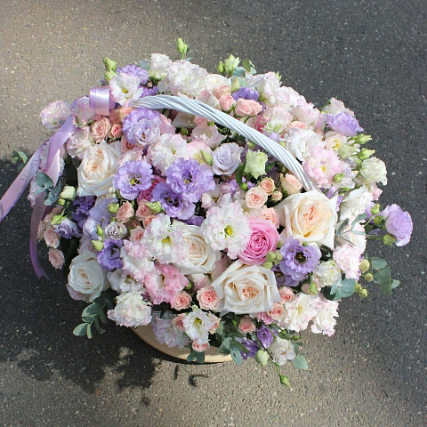 Корзина с цветами "Ее желание" - изображение 2