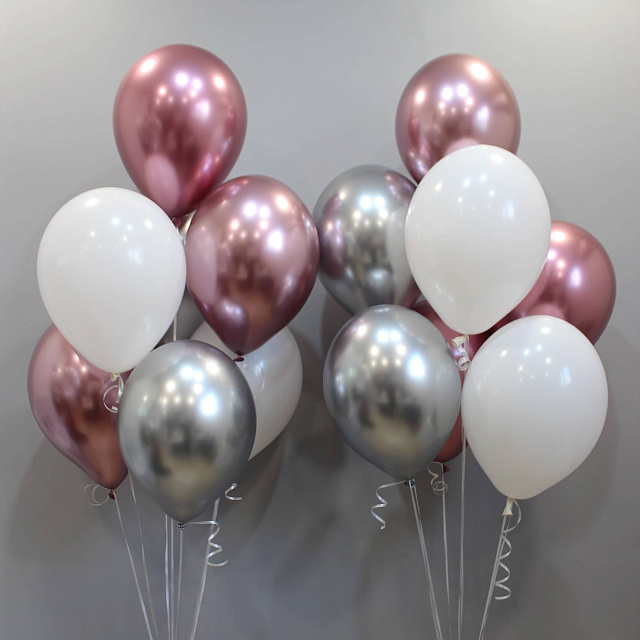 Воздушные шары на день рождения: Хромированные шары на день рождения