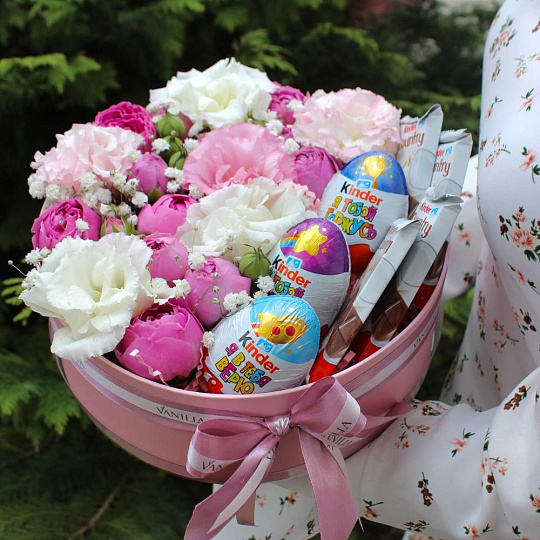 Микс цветов с киндерами - изображение 2