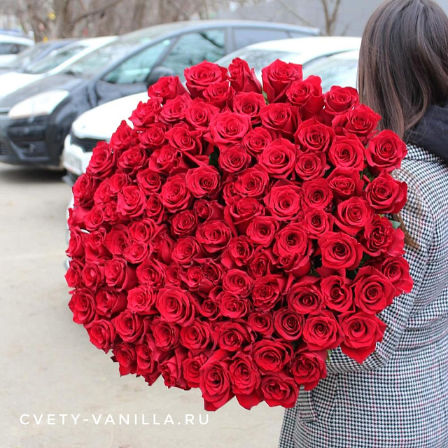 101 высокая роза 90 см "Explorer" - изображение 2