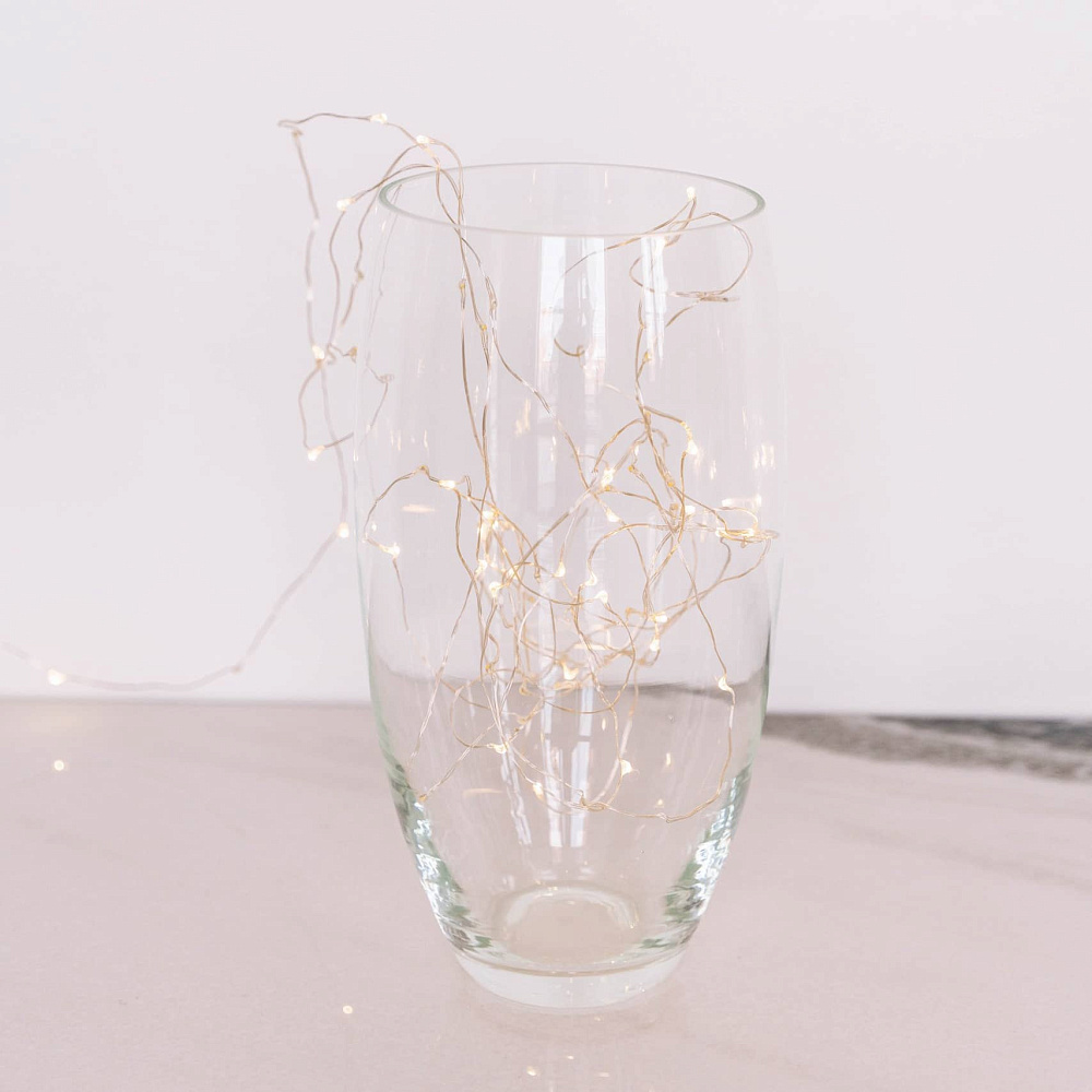 Ваза для цветов стеклянная