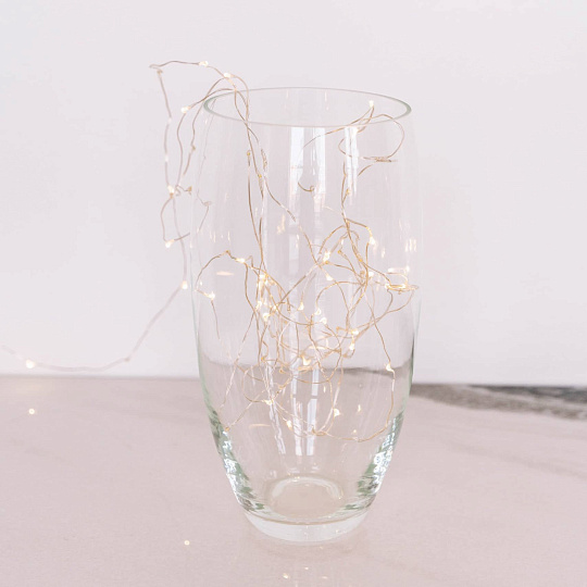 Ваза для цветов стеклянная