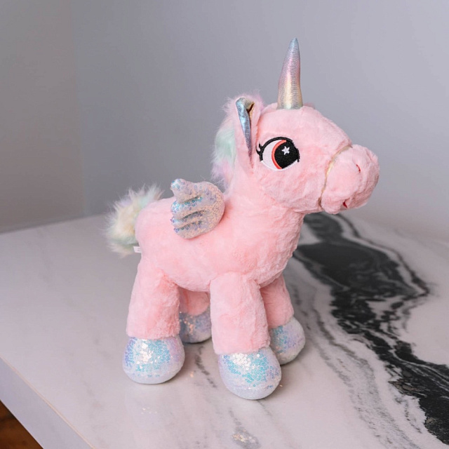 Игрушка розовый единорог - изображение 2