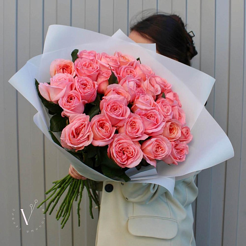 Букет из розы Лондон Ай 29 штук 60 см - изображение 2