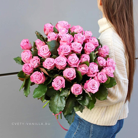 Букет ароматных роз Маритим 60 см - изображение 2