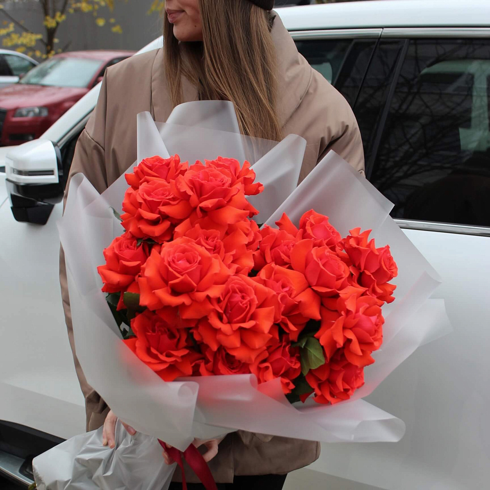 Букет из 21 розы Нина