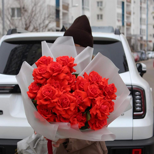 Букет из 21 розы Нина - изображение 2