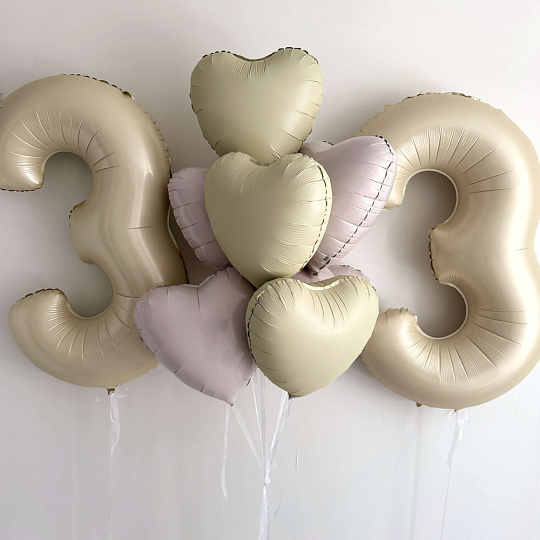 Нейтральный набор шаров с цифрами - изображение 2