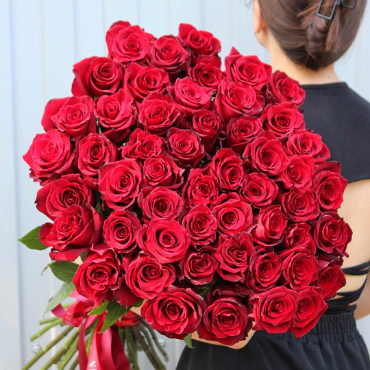 Букет из 51 розы Explorer 80 см - изображение 2