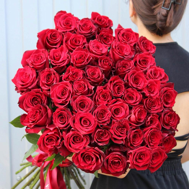 Букет из 51 розы Explorer 80 см - изображение 2