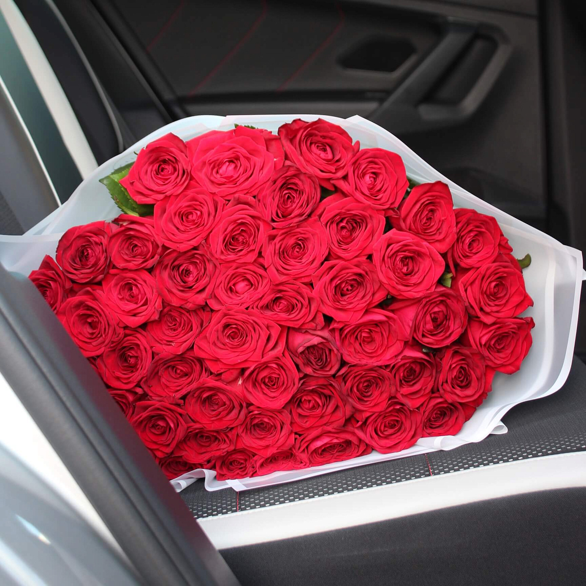 51 ароматная красная роза Red naomi