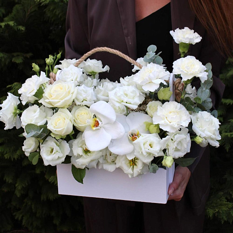 Композиция в ящике микс Love - изображение 2