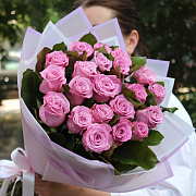 Букет из 21 розы Маритим 50 см