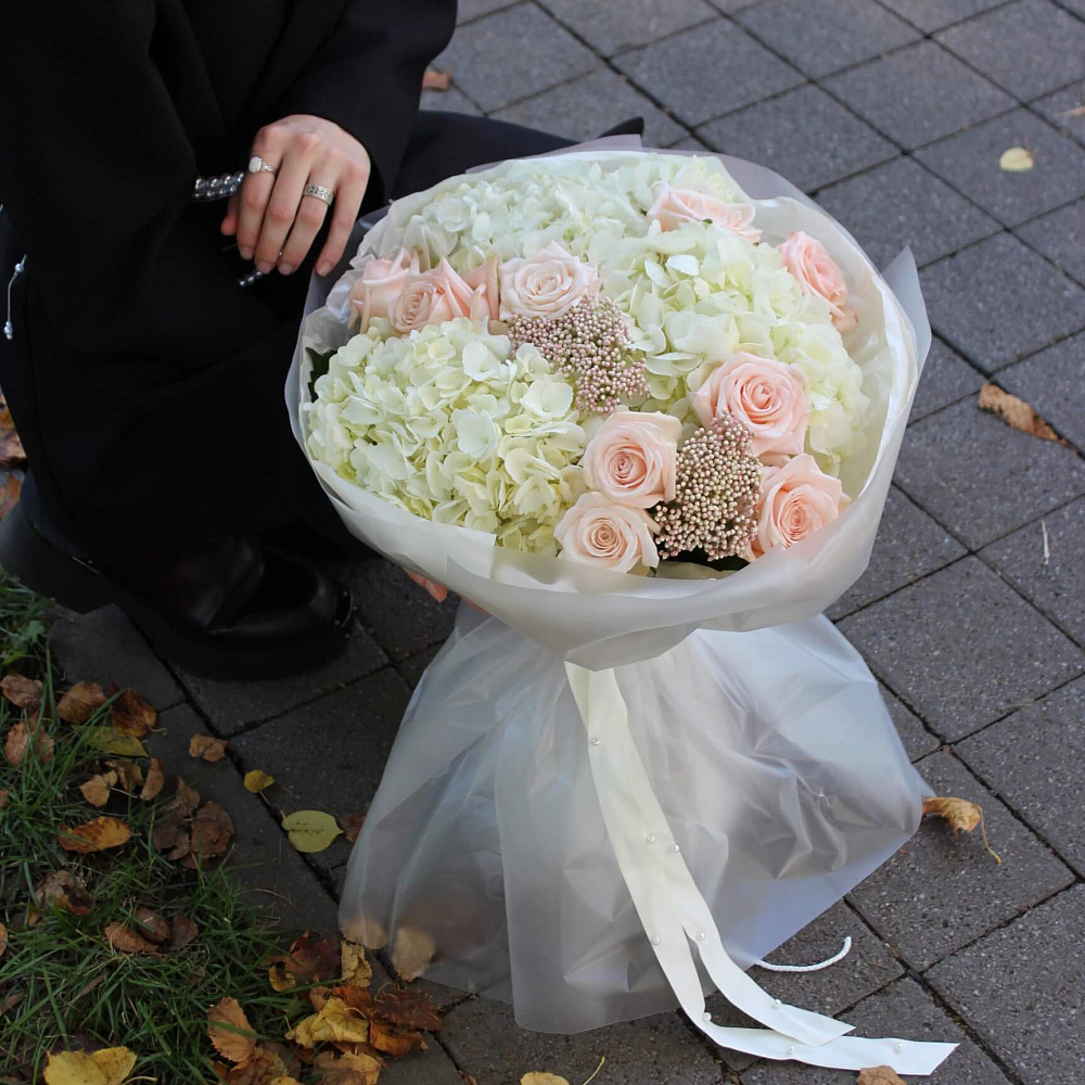 Сборный букет "Coral"