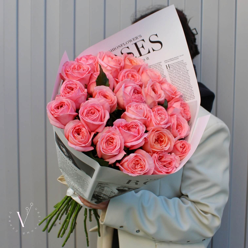 Букет из розы Лондон Ай 25 штук