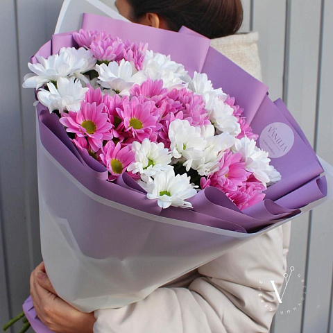 9 веток ромашковой хризантемы - изображение 2