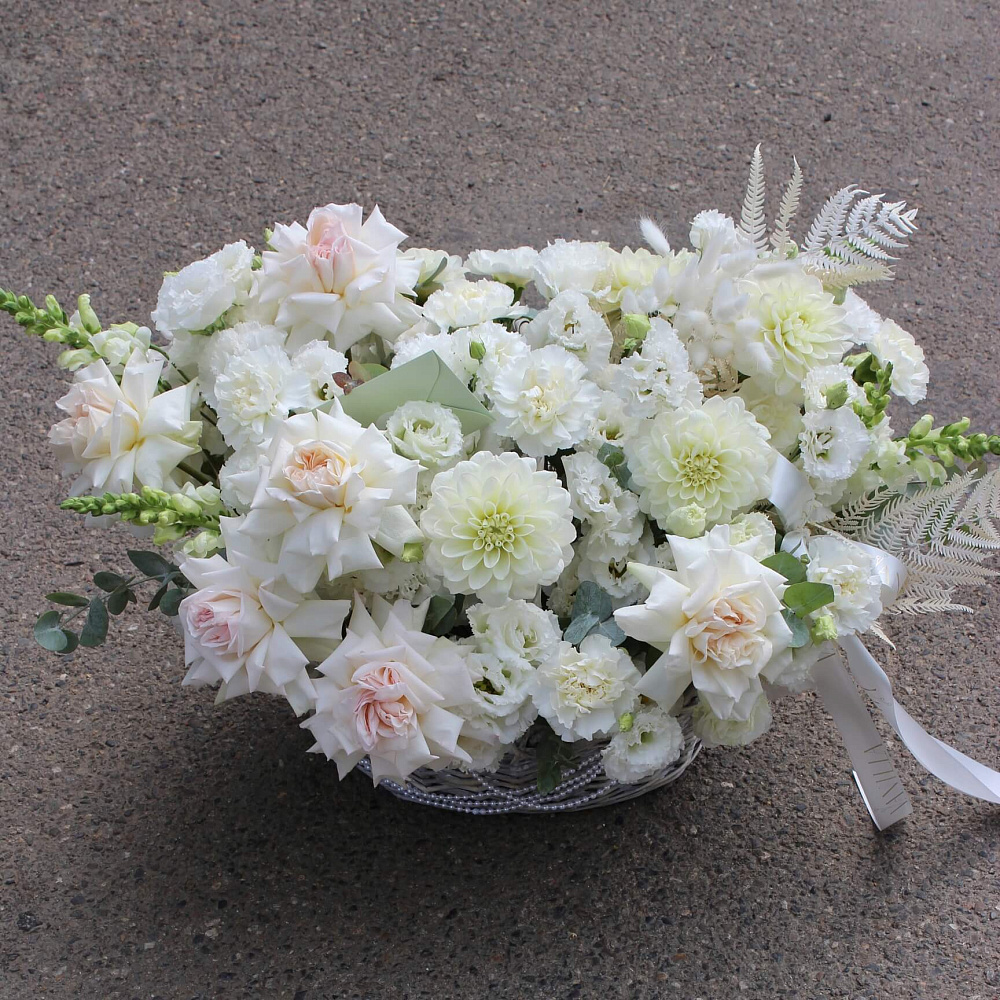 Стильная корзина "Нежность"