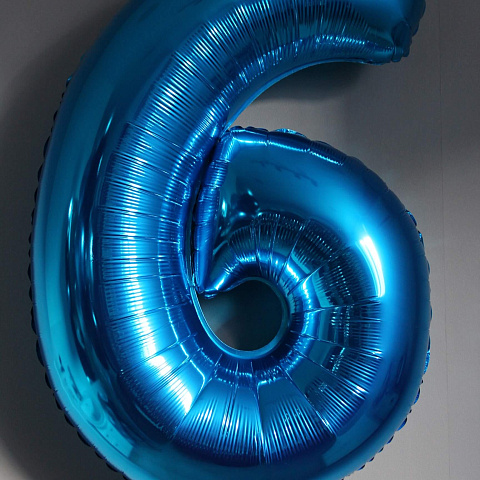 Воздушные шары поштучно: Шар цифра метровая