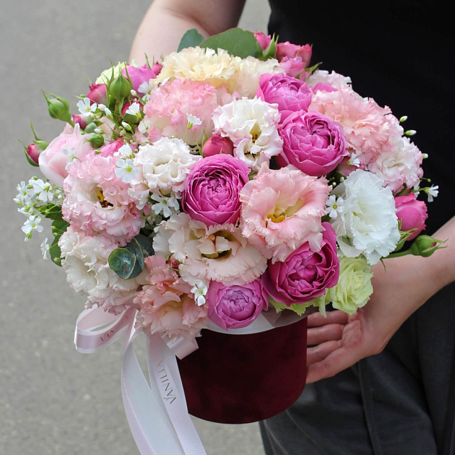 Цветы в коробке «Весна» - изображение 2