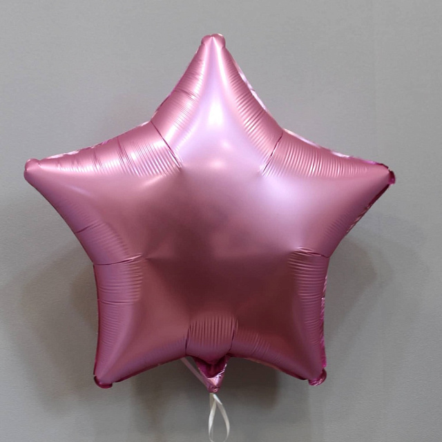 Фольгированный шар Розовая Звезда - изображение 2
