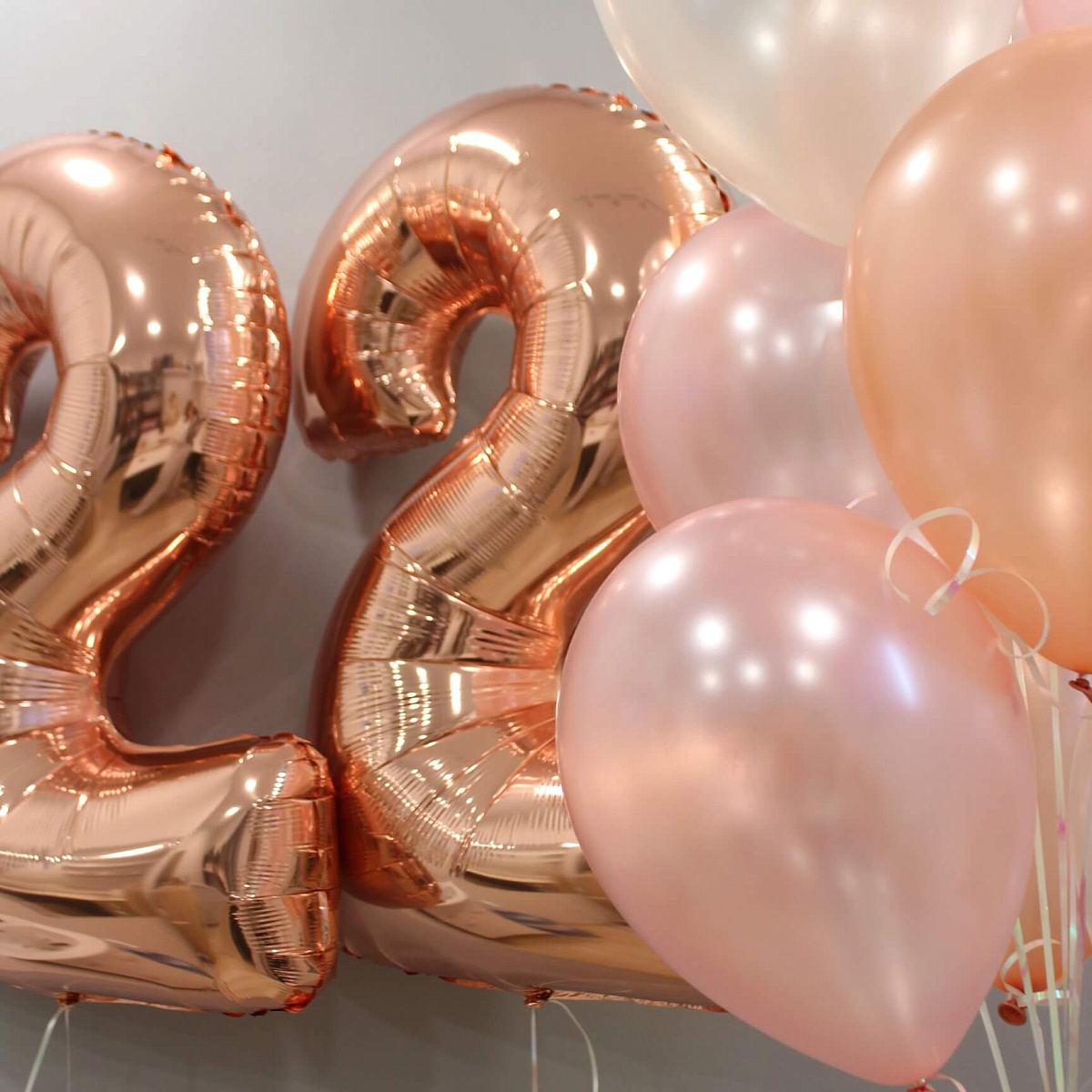 Шары "Осенняя гамма" в связке 