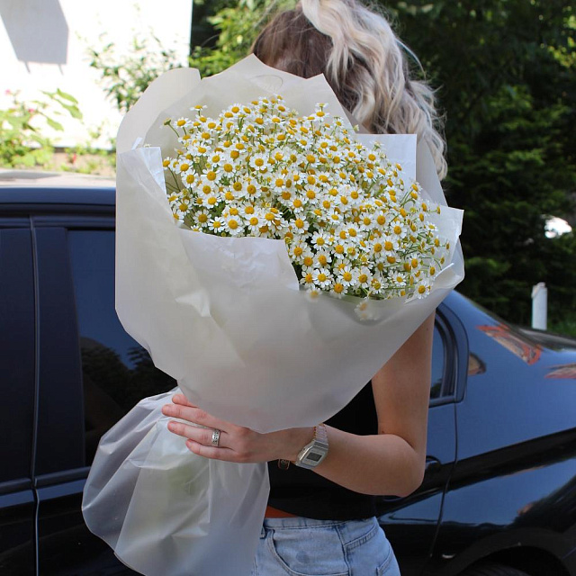 Букет из полевых ромашек - изображение 2