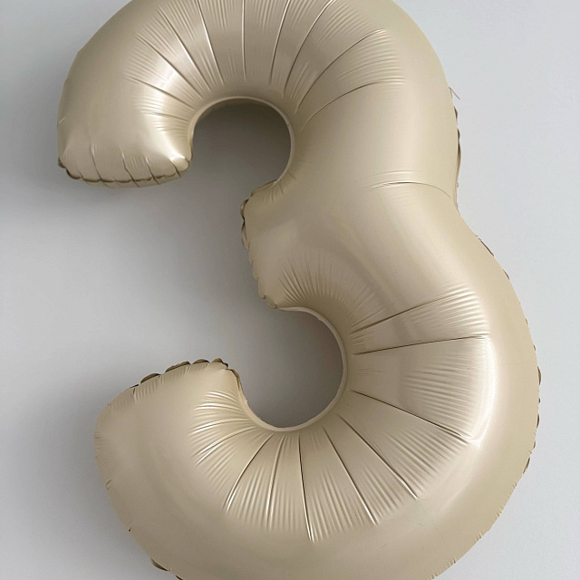 Фольгированные шары : Шар цифра метровая