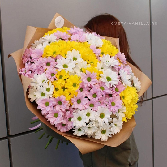 Яркий микс хризантем - изображение 2