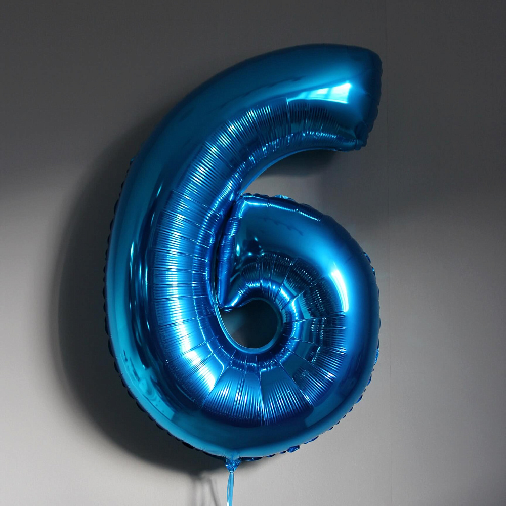 Шар цифра метровая