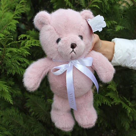 Мягкая игрушка “Мишка розовый” - изображение 2