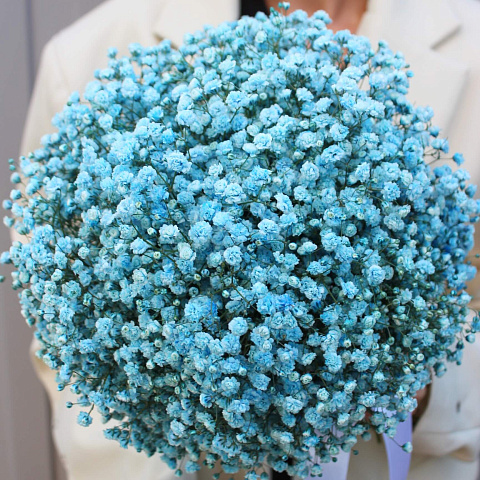 Цветы на праздник: Свадебный букет из гипсофилы
