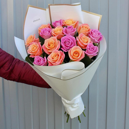17 роз микс - изображение 2