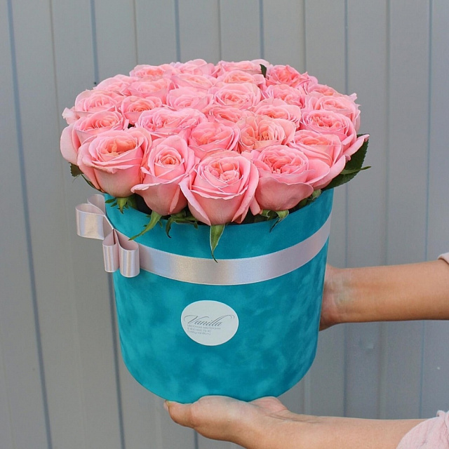 розы Пионовидные розы Лондон Ай в коробке - изображение 2