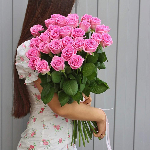 29 роз Aqua 60 см - изображение 2