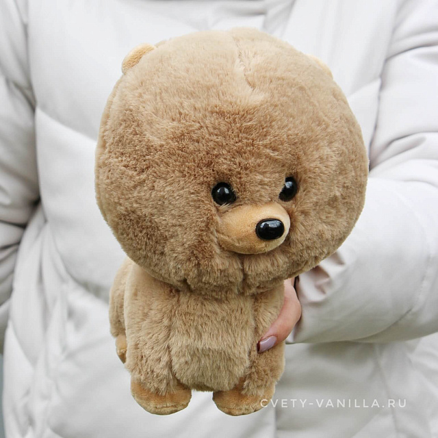 Мягкие игрушки: Мягкая игрушка щенок "Шпиц"