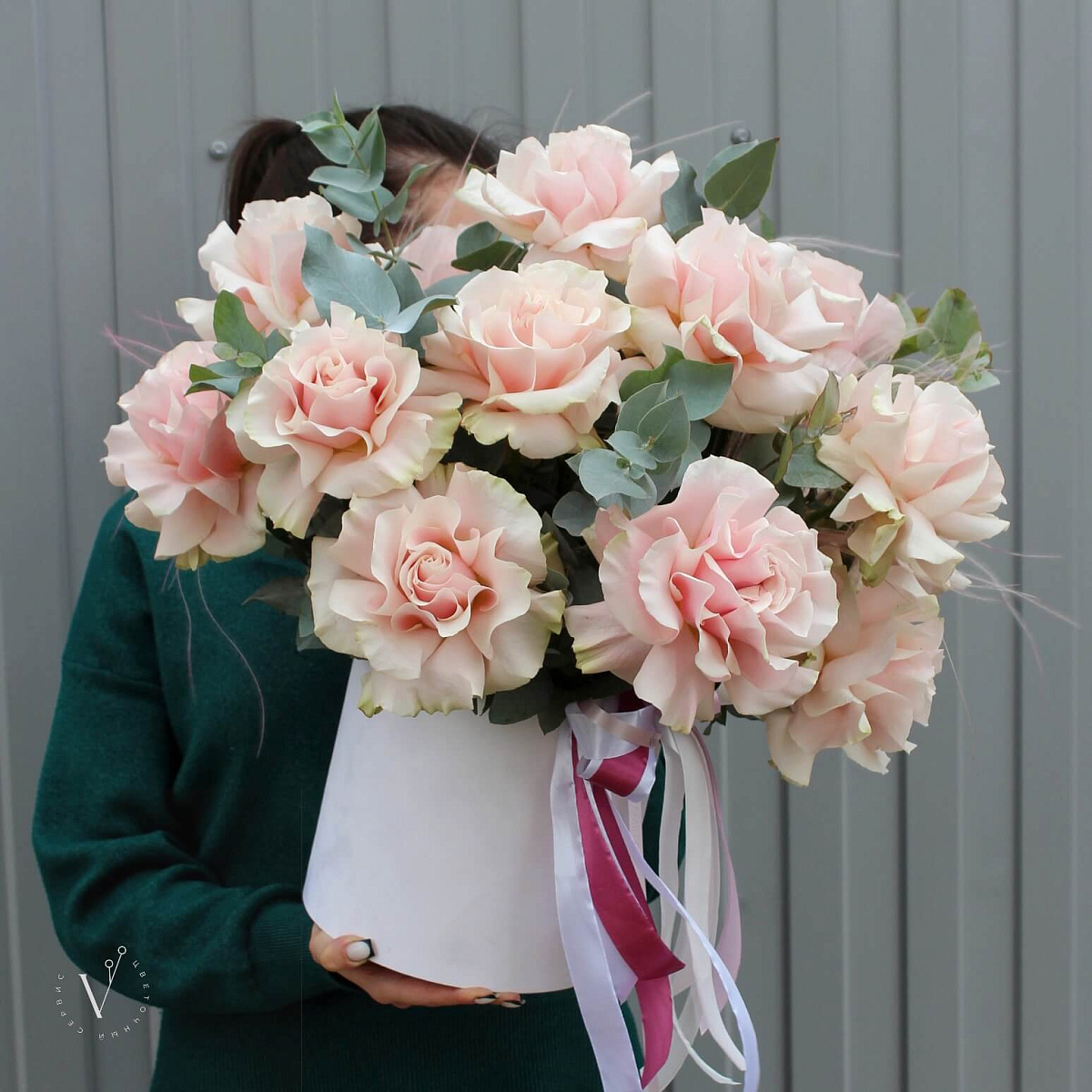 Шляпная коробка "Ее Нежность"